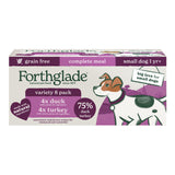 Forthglade Small Breed Turkey & Duck Wet Dog Food Variety Pack