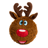 Fabdog Christmas Reindeer Faball Dog Toy