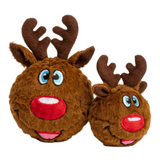 Fabdog Christmas Reindeer Faball Dog Toy