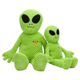 Fabdog Floppy Alien - Squeaky, Soft Pineapple Plush Playmate