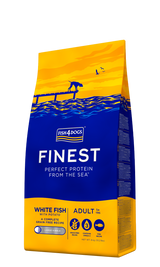Fish4Dogs Finest Adult White Fish With Potato (Large Kibble)