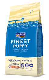 Fish4Dogs Finest Puppy White Fish With Potato (Small Kibble)