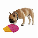 All For Paws Chill Out Ice Cream Lick Mat – Freezable Slow Feeder for Dogs