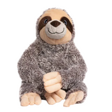 Fabdog Fluffy Sloth - Soft, Squeaky Cuddle Buddy