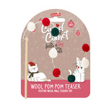 Rosewood Wool Pom Pom Teaser