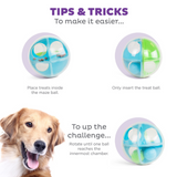 NINA OTTOSSON A-Maze Ball Green – Interactive Puzzle Toy for Dogs