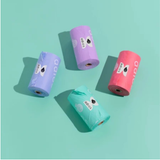 Adios Compostable Poo Bags on a Roll - 60 Bags
