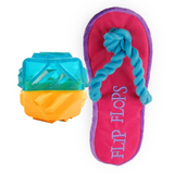 All For Paws Chill Out Beach Volley Set - Floating Water Toys for Dogs