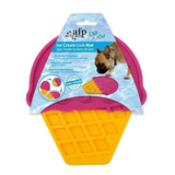 All For Paws Chill Out Ice Cream Lick Mat – Freezable Slow Feeder for Dogs