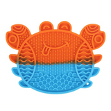 All For Paws Chill Out Lick A Crab – Freezable Slow Feeder for Dogs and Cats