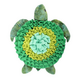 All For Paws Dig It Sea Turtle Treat Mat - Slow Feeder Puzzle Mat for Dogs