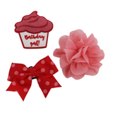 Ancol It’s My Birthday Collar Accessories – Fun and stylish birthday decorations for dog collars Pink