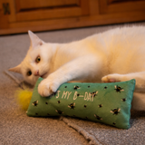 Ancol Soft Plush B-Day Cat Kicker – 40cm Catnip-Infused Plush Toy for Kicking & Batting.