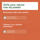 AniForte Rose Hip Powder for Dogs & Cats - Immune Support and Joint Health Natural Supplement