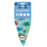 Animate Cooling Bandana Fish - Cooling Accessory for Dogs