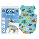 Animate Cooling Vest Fish - Lightweight Breathable Cooling Vest for Dogs