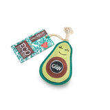Green & Wilds Audrey The Avocado Eco Dog Toy - Sustainable Jute & Suede Toy for Dogs