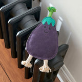 Green & Wilds Austin The Aubergine Eco Dog Toy - Sustainable Jute & Suede Toy for Dogs