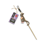 Green & Wilds Baby Belle Mouse Teaser Toy With Catnip - Eco Toy for Cats