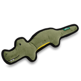 Beco Recycled Rough and Tough Crocodile - Durable Eco-Friendly Toy for Dogs