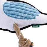 Beco Recycled Rough and Tough Seagull - Durable Eco-Friendly Toy for Dogs
