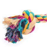 Green & Wilds Big Rope 2 Knot Eco Dog Toy - Sustainable Rope Tug Toy for Dogs