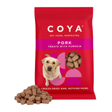 COYA Freeze-Dried Raw Pork Dog Treats with Sweet Potato – Healthy and Natural
