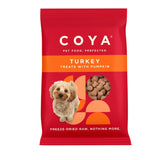 COYA Freeze-Dried Raw Turkey Dog Treats with Sweet Potato – Healthy and Natural
