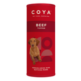 COYA Freeze Dried Topper Beef Tube - Freeze-Dried Raw Meal Boost for Dogs
