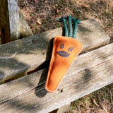 Green & Wilds Candice The Carrot Eco Dog Toy - Sustainable Jute & Suede Toy for Dogs