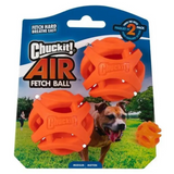 Chuckit! Air Fetch 2 Pack - Lightweight, Breathable Balls for Dogs
