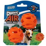 Chuckit! Air Fetch 2 Pack - Lightweight, Breathable Balls for Dogs