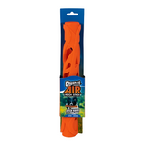 Orange Chuckit! Air Fetch Stick in packaging on a white background