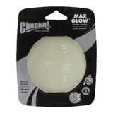 Chuckit! Max Glow Ball - Durable, Glow In The Dark Ball for Dogs