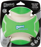 Chuckit! Max Glow Kick Fetch - Glow in the Dark, Bouncy, Floating Ball for Dogs