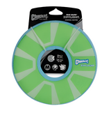 Chuckit! Max Glow Zipflight - Glow in the Dark, Floating, Flying Disc Fetch Toy for Dogs