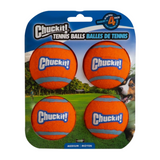 Chuckit! Tennis Balls 4 Pack - Durable, High Bounce Balls for Dogs
