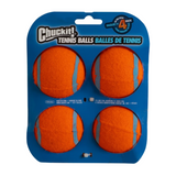 Chuckit! Tennis Balls 4 Pack - Durable, High Bounce Balls for Dogs