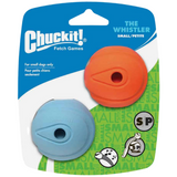 Chuckit! The Whistler Ball 2 Pack - High-Bounce, Whistling Ball for Dogs