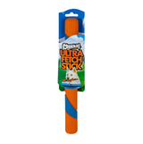 Chuckit Ultra Fetch Stick dog toy with packaging on a white background