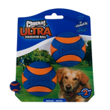 Chuckit Ultra! Squeaker Ball 2 Pack - Squeaky, Floating, Bouncy Balls for Dogs