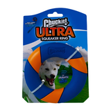 Chuckit! Ultra Squeaker Ring - Bouncy, Erratic Fetch Toy for Dogs