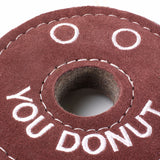Green & Wilds Derrick The Donut Eco Dog Toy - Sustainable Jute & Suede Toy for Dogs