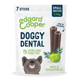 Edgard Cooper Doggy Dental Apple & Eucalyptus - Plant Based Dental Chew for Dogs