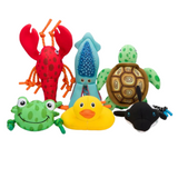 Fabdog Floatie Lobster Dog Toy - Squeaky, Floating Friend