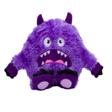 Fabdog Fluffy Purple Monster - Soft, Squeaky Cuddle Buddy