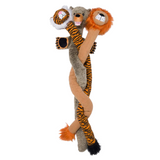 Fabdog Twisty Grizzly Bear – 5-Foot Soft Sherpa Playmate