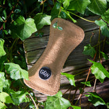 Green & Wilds Funny Bone Jute Eco Dog Toy - Sustainable Jute & Rope Toy for Dogs