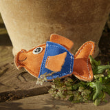 Green & Wilds Goldie The Goldfish Eco Dog Toy
