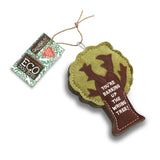 Green & Wilds Barking Up The Wrong Tree Eco Dog Toy – durable, natural jute and suede pet-safe toy for eco-conscious dog owners.
